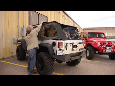 Trektop by Bestop: Install on JK Wrangler 2 door
