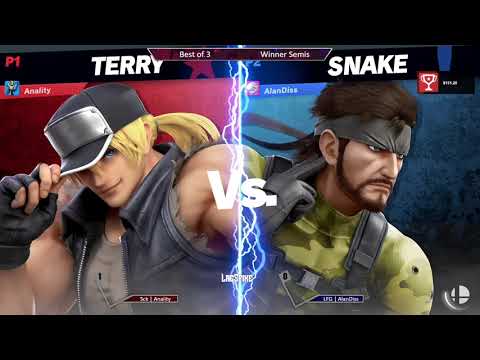 Lagspike 37 - Winner Semis - LFG | Alan Diss (Terry) vs ScK | Anality (Snake)