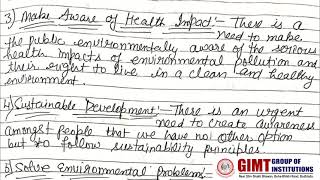 Need for public awareness about Environment | Environmental Studies