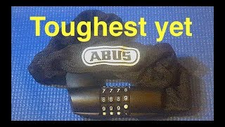 (Picking 61) ABUS Tresor Chain Catena Combination 1385 bike lock (decoded)