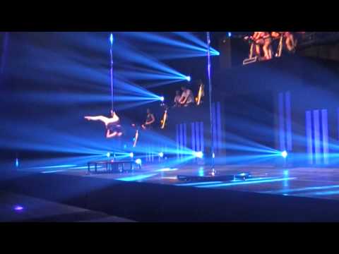 25 heures de spinning 2014 - pole dance - Joanne