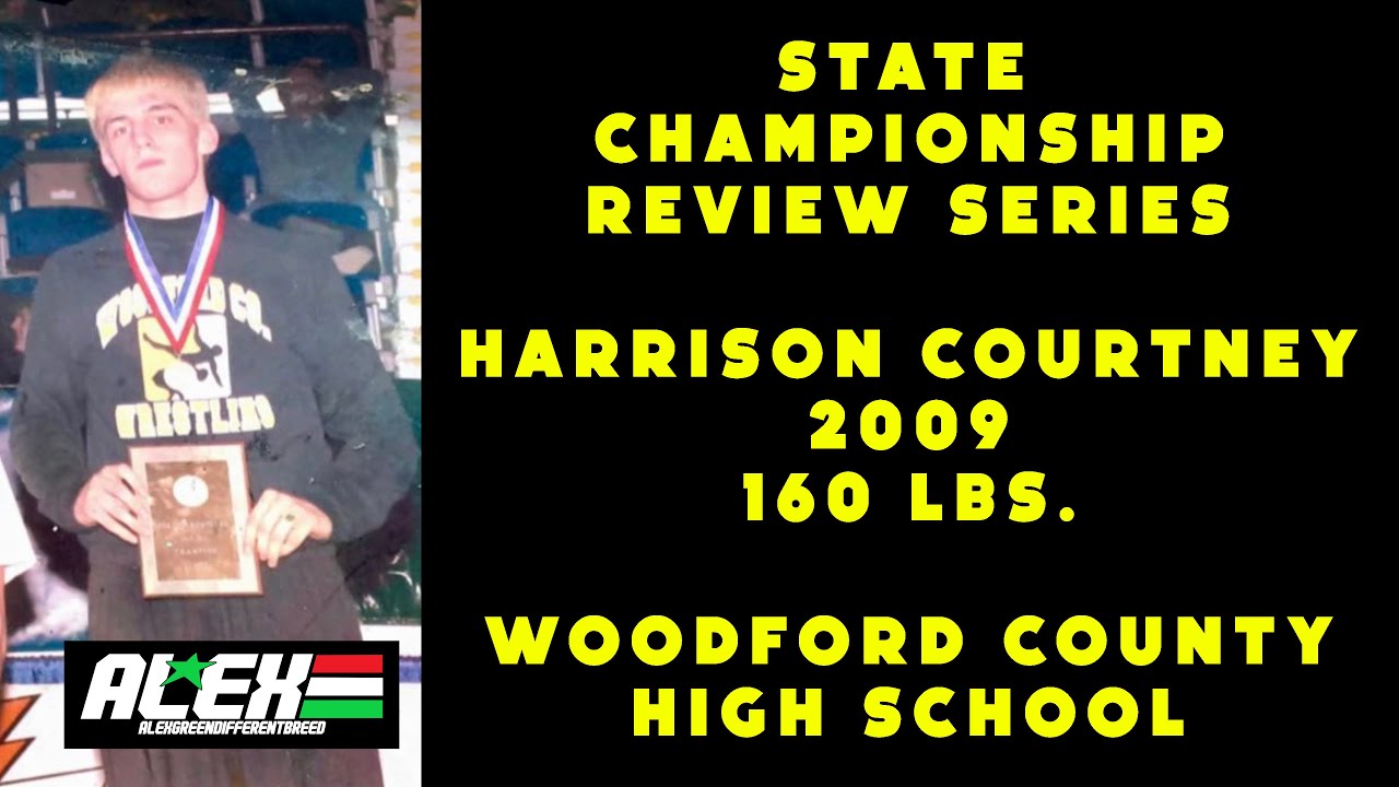 State Wrestling Championship match review w/ Harrison Courtney (Woodford County; 2009 160 lbs.)