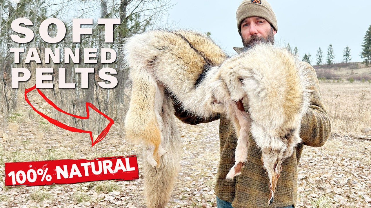 Turn ROAD KILL into a Soft FUR PELT - Natural Tanning 101