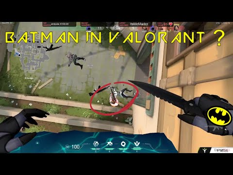 HOW TO PLAY AS BATMAN IN VALORANT - VALORANT HIGHLIGHTS #3