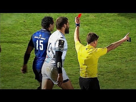 Rugby UnionFrancois Steyn RED CARD vs Leinster