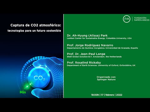 'Captura de CO2 atmosférico: tecnologías para un futuro sostenible' (inglés)