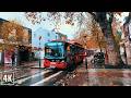 ️ London Autumn Walk In The Rain Through Hampstead Village 4K