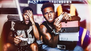 WE BET $3000 ON A GAME OF MADDEN 19! (RARE JORDANS AND A GUCCI BAG)