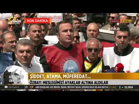 Eğitim-İş, Anadolu Eğitim Sen, Eğitim-Sen, Genç Eğitim Sen, Hürriyetçi  Eğitim Sen, Teç-Sen, Öğretmen Sendikası eğitimcilere yönelik şiddeti  durduracak bir yasal düzenleme talebi ve öğretmenlerin maruz kaldığı  şiddeti protesto etmek için Milli Eğit