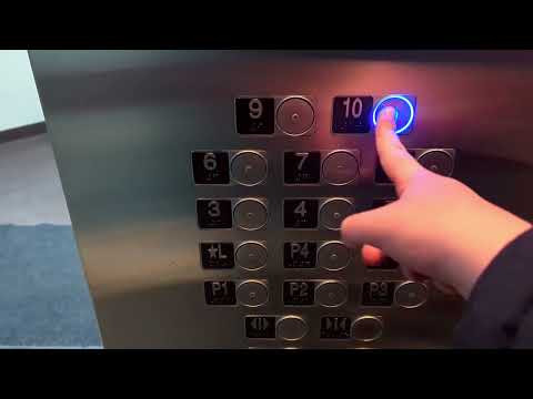 (March 2023 Retake) Thyssenkrupp (Northern) Traction Elevators At Meridian Plaza