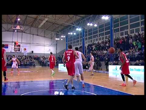 ABA Liga 2014/15, Round 15 highlights: Metalac Farmakom - Szolnoki Olaj (29.12.2014)
