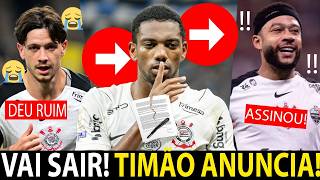 ANDRÉ SERÁ NEGOCIADO por TIMÃO! GARRO COBRADO INTERNAMENTE! MEMPHIS FORA da DECISÃO! PEDRO RAÚL e+