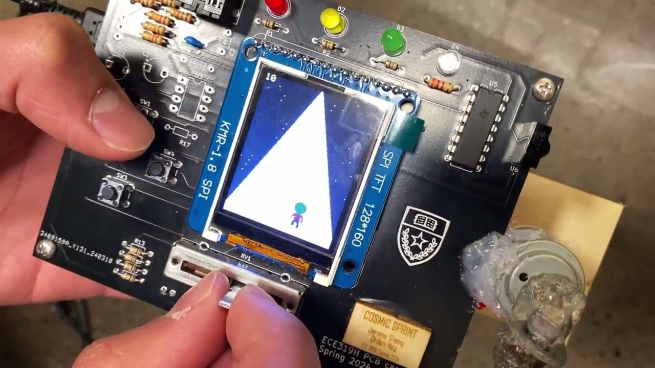 ECE 319H Lab 9: Cosmic Sprint!