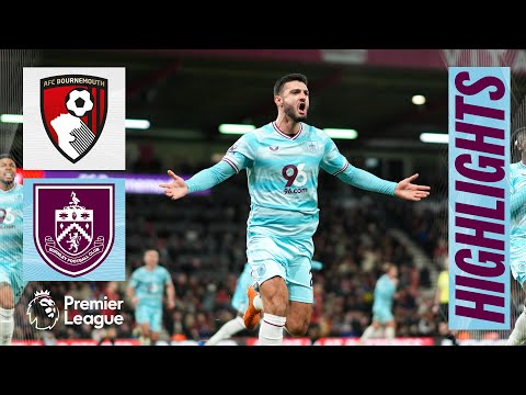 Late Drama As Broja Header Secures A Point | HIGHLIGHTS | Bournemouth 1 - 1 Burnley