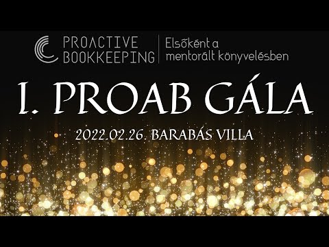 I. PROAB GÁLA