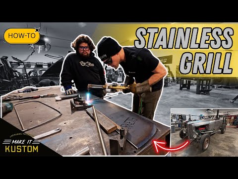Hot Rod  STAINLESS GRILL From SCRATCH & Finishing FORD ROADSTER