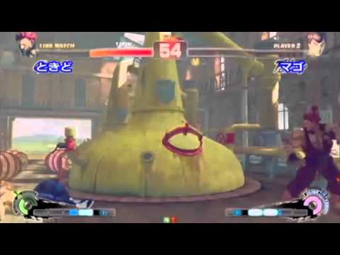 Tokido (Akuma) vs. Mago (Fei Long) SSF4 AE match #7