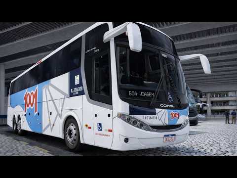 Viação 1001: Do Terminal Novo Rio (RJ) para Niterói | Viagem de Ônibus