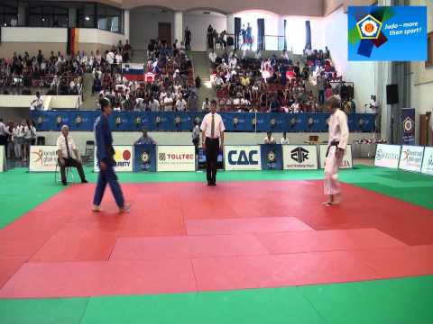 [-52kg] BABINYAN, Zarina (RUS) - RAIA, Daniela (ITA) - ECh U17 Cottonera 2011