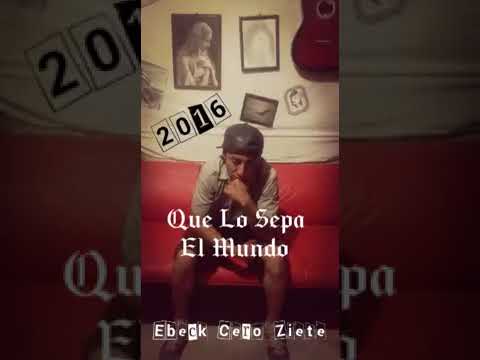 Te echo de menos 2018 Ebeck Cero Ziete 2018