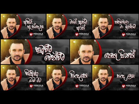 නිදහසේ අහන්න | Manjula pushpakumara song collection | manjula song | @Thruz_beats 