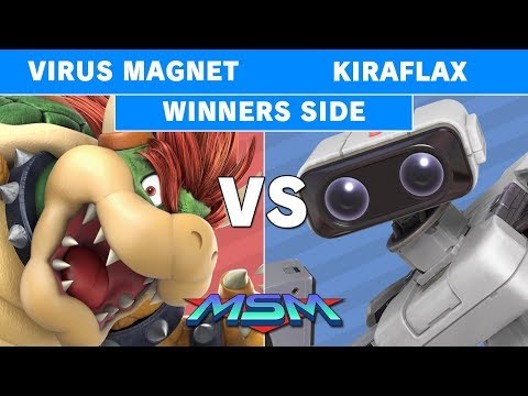 MSM 199 - SL | Virus Magnet (Bowser) vs Kiraflax (ROB, Dark Pit) WInners Pools - Smash Ultimate
