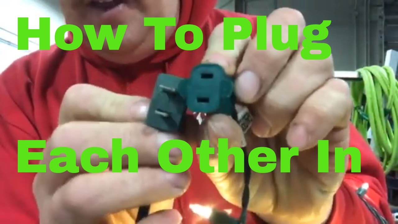 Watch video How To Plug Store Bought Christmas Lights Together Now How To Plug Store Bought Christmas Lights Together