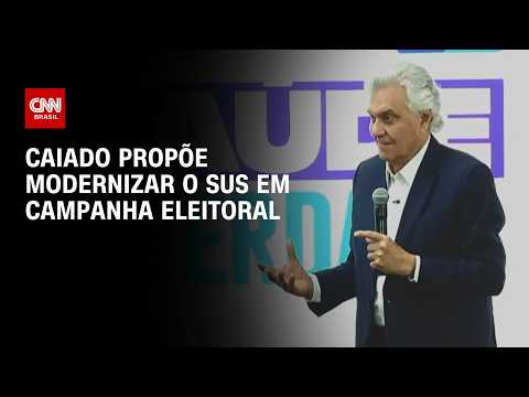 Eleições 2026: Caiado defende vacinas e modernizar o SUS ao lançar medidas para saúde | PRIME TIME