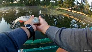 preview picture of video 'Рыбалка на реке Рось / Fishing on the river Ros'