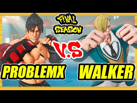 SFV CE 🔥 ProblemX (Cody/M. Bison) vs Walker (Ed) 🔥 Ranked Sets 🔥 Street Fighter 5
