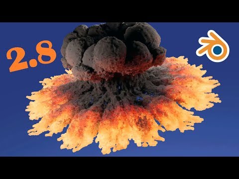 Blender 2.8 Explosion Compilation