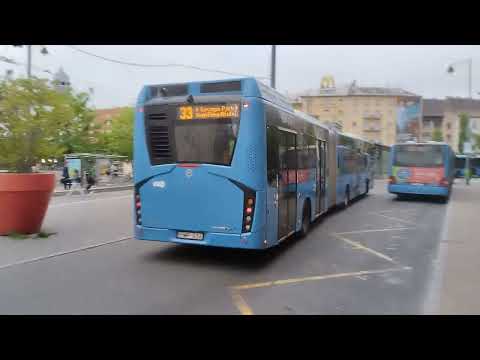 MODULO 168D PMP-914. PÓTOLT AZ 33 ARRIVÁS JÁRATON EGY BKV-S BUSZ  RITKA  PÓTLÁS