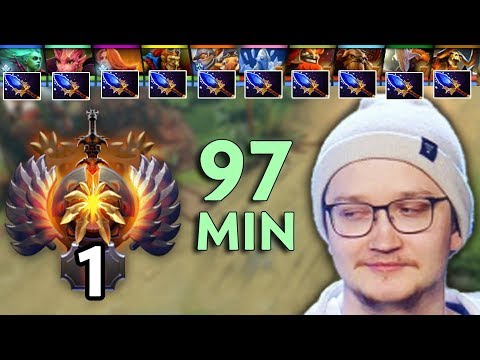 TOP-1 RANK vs MATU EPIC 97 min game — 10x AGHANIMS