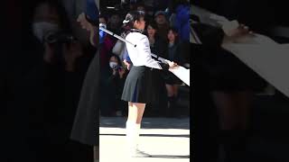 國學院大學 カラーガード 建国記念日 明治神宮　奉納演技