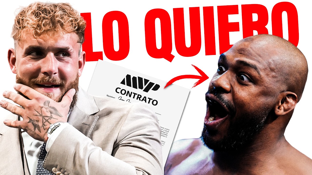 ¡BOMBA! Jake Paul y MVP ofrecen CONTRATO a JON JONES