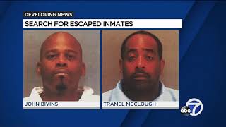 Authorities search for two inmates who escaped Palo Alto court