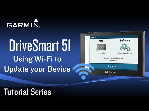 Tutorial - Garmin DriveSmart 51: Use Wi-Fi to Update...