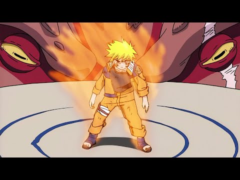 Naruto Unleashed Nine Tails Chakra - Naruto VS Gaara After Chunin Exams