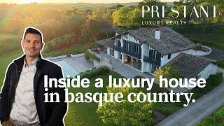 INSIDE A STUNNING BASQUE HOUSE | French Luxury Home Tour with Alex Gaines