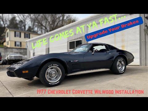 How to - Best Upgrade C2 C3 Corvette Wilwood Brake Caliper Kit Install Cheapest