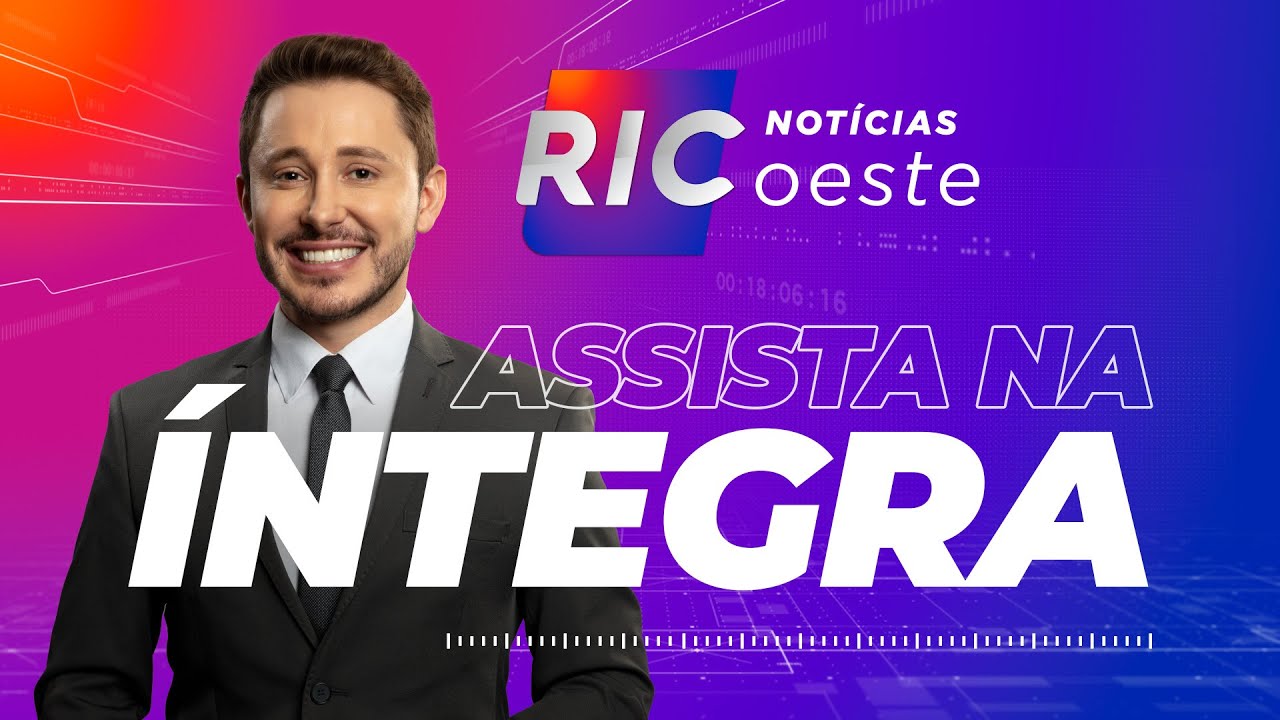 RIC Notícias Oeste Ao Vivo | 24/10/2024