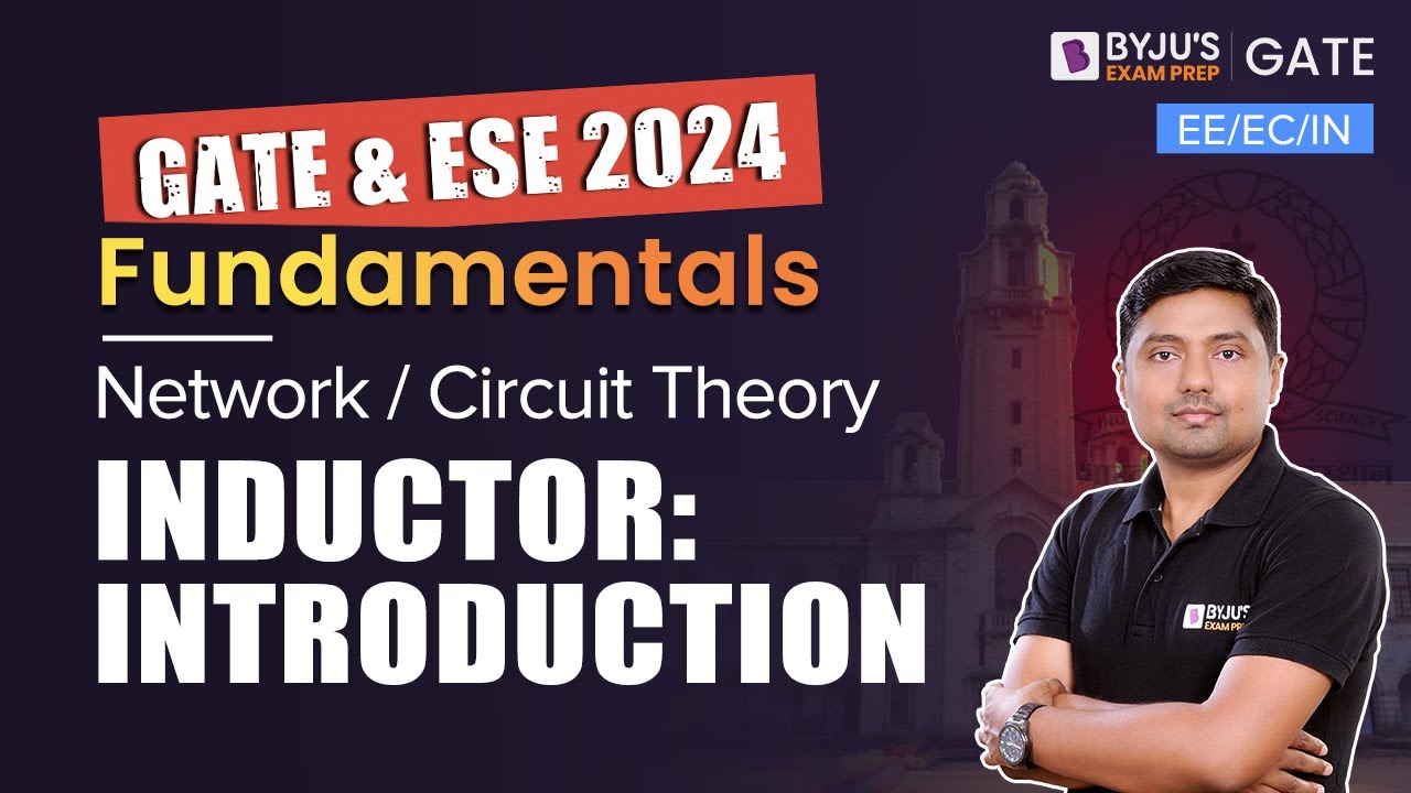 Inductor Introduction | Network/Circuit Theory | GATE 2024 Electrical,Electronics Engg | BYJU'S GATE