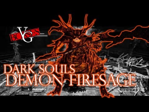 Demon Firesage - Dark Souls Boss Battle