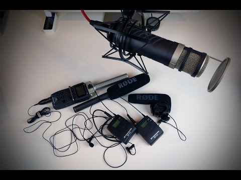 Sennheiser EW112 vs Rode NTG-2 vs Rode Video MicPro vs Rode Lav Mic vs Rode Procaster