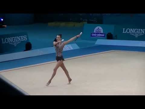 Rizatdinova Ganna (UKR)  clubs   World Championships RG 2013 Qual