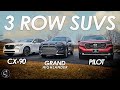 SUVs Compared Mazda CX 90 Vs Honda Pilot Vs Grand Highlander