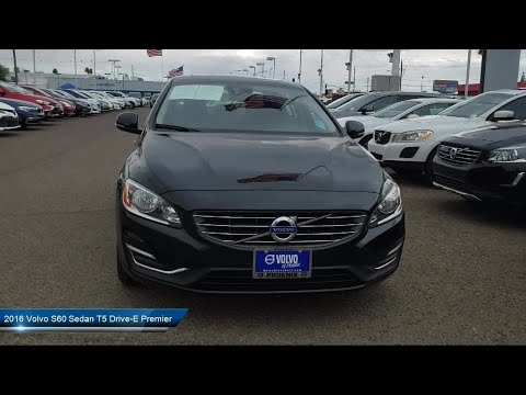 2016 Volvo S60 Sedan T5 Drive-E Premier Phoenix  Tempe  Glendale  Peoria  Chandler
