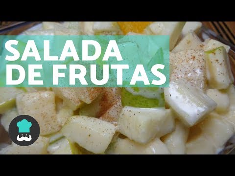 Salada de frutas cremosa | Fácil | Gostosa
