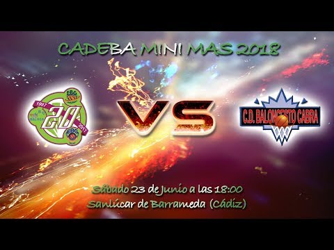 CADEBAMINIMAS 2018 - EBG Malaga - CDB Cabra