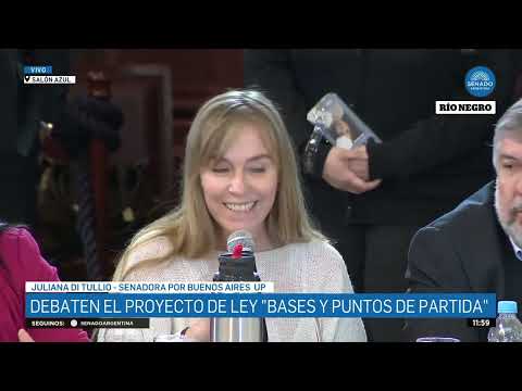 🔴 EN VIVO | Ley Bases en el Senado este jueves